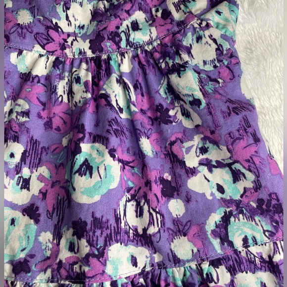 BABY GIRL PURPLE FLORAL OUTFIT | 9 MONTHS - Picture 2 of 8